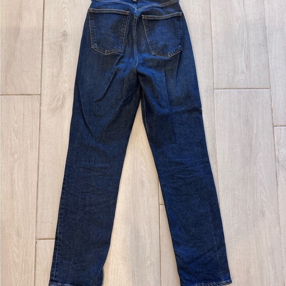 AGOLDE High Rise Stovepipe in Song (Stretch)